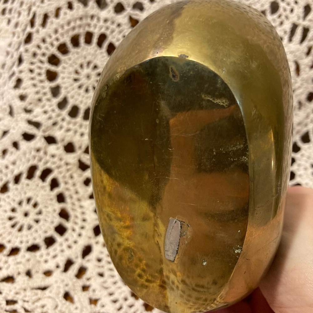 SOLD LCL - Vintage 7 Inch Brass Bird Swan - Picture 9 of 12